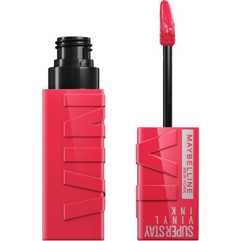 4/$15 Maybelline Super Stay Vinyl Ink Liquid Lipstick - Hot